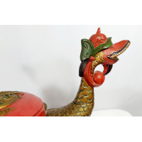 Chinees hout gesneden bruidsdoos 